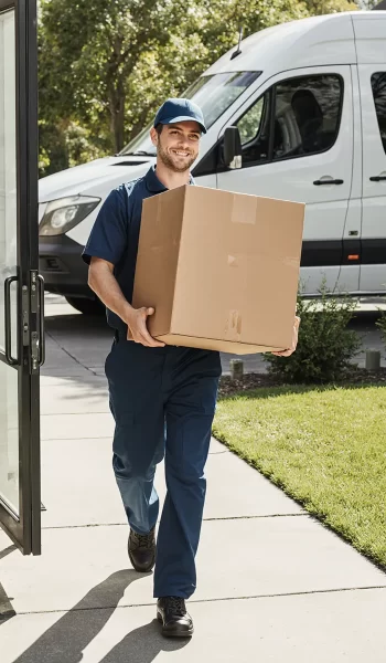 a_photorealistic_image_of_a_professional_and_friendly_delivery_person_wearing_a_neat_uniform_carefu_97maaoippmotdbcmxqqi_1